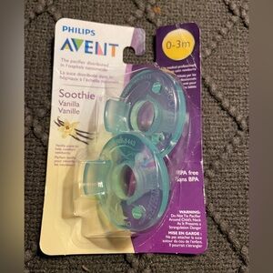(NWOT) AVENT 0-3 mo Pacifiers